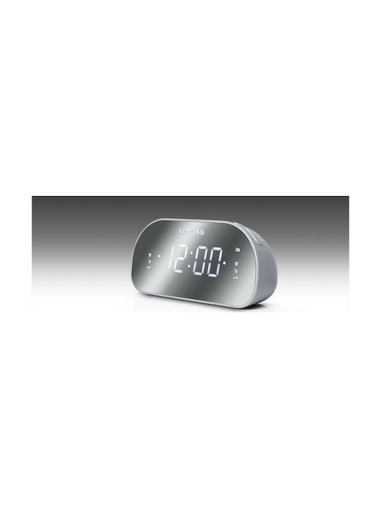 Muse Ψηφιακό Ρολόι Επιτραπέζιο με Ξυπνητήρι M-170CMR