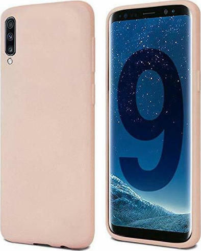 Hurtel Silky And Soft Back Cover Σιλικόνης Ροζ (Galaxy A70)