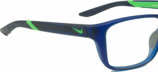Nike Κοκκάλινος Σκελετός Γυαλιών Μπλε 5045-403