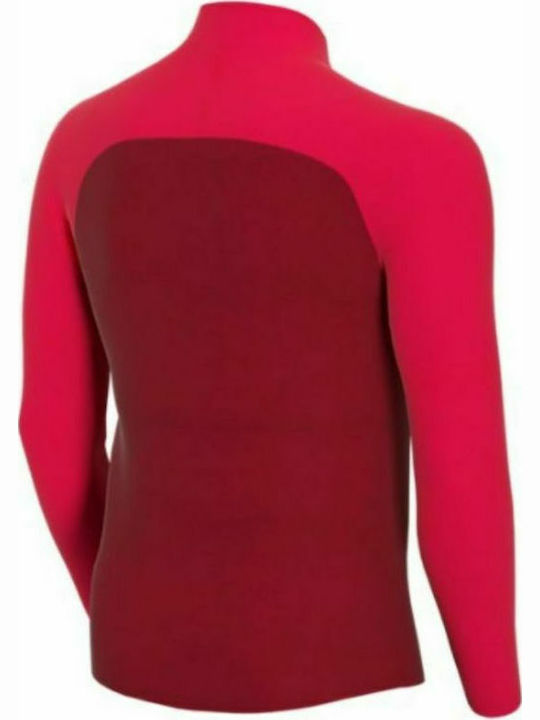 Nike Academy Women's Athletic Blouse Long Sleeve Red