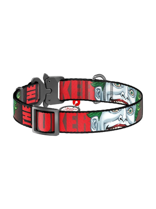 WauDog The Joker Dog Collar in Gray color Collar with Smart ID 2.5x35-58cm 31-098