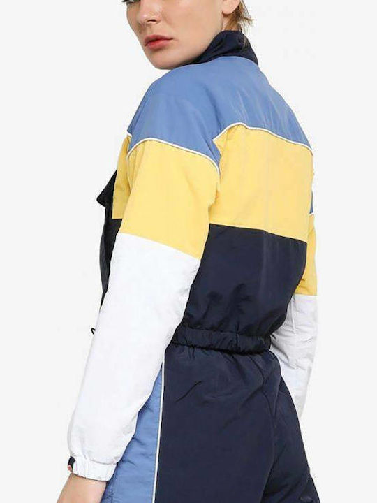 Formae Cropped Γυναικείο Φούτερ Navy Μπλε