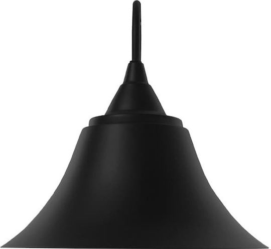 GloboStar Industrial Wall Lamp with E27 Socket Black 30x30cm