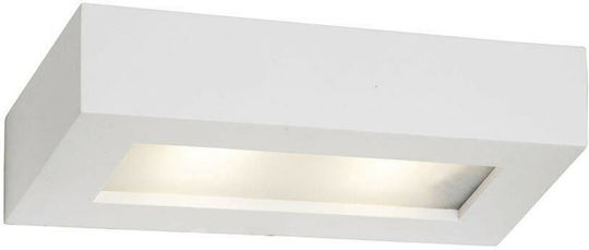 Viokef Ceramic Φωτιστικό Τοίχου Λευκό 22x6x22εκ. Viokef Ceramic Φωτιστικό Τοίχου Λευκό 22x6x22εκ.