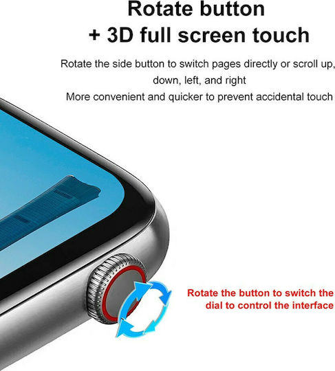 NO.1 DT100 Pro Max Smartwatch με Παλμογράφο (Μαύρο)