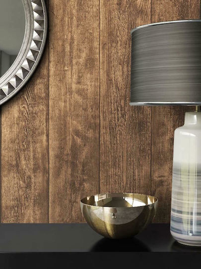 Tapete Wood Stone Brown L1000xB53cm 708823