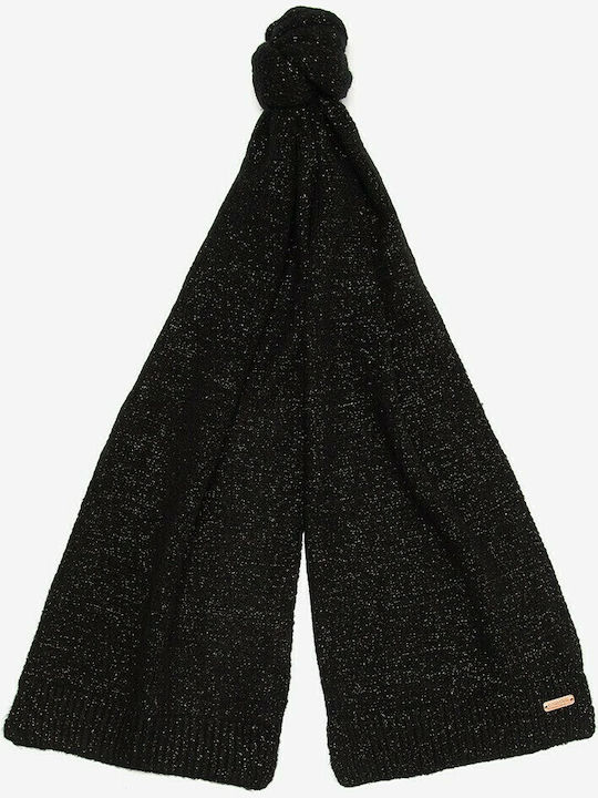 Feminin Set cu Căciulă Tricotat în culoarea Negru