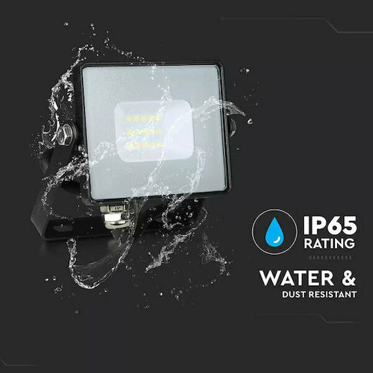 V-TAC Στεγανός Προβολέας LED 10W Ψυχρό Λευκό 6400K IP65