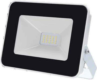 Lucas Waterproof LED Floodlight 10W Cold White 6400K IP66