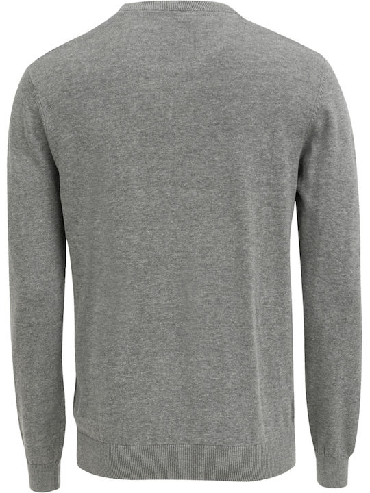 Gnious Herren Langarm-Pullover Gray