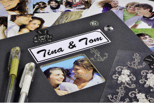 HAMA Album 50 Pages for 100 Photos Dimensions 10x15cm Grey 28x24cm