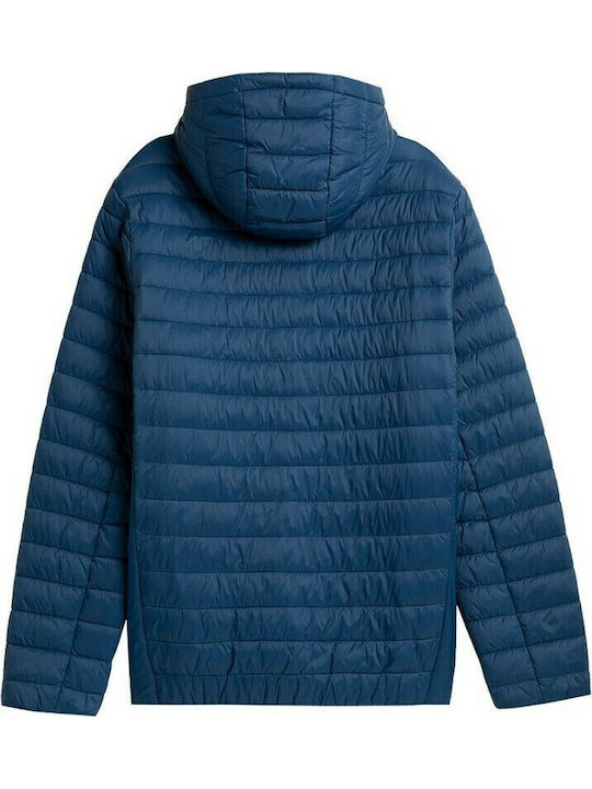 Geacă de Iarnă Puffer Albastră