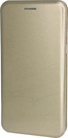 Forcell Buchen Sie Synthetisches Leder Gold (Huawei P20 Lite)