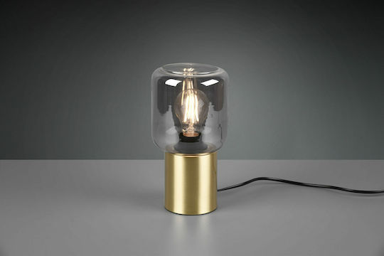 Trio Lighting Nico Μεταλλικό Πορτατίφ για Ντουί E27 με Χρυσή Βάση