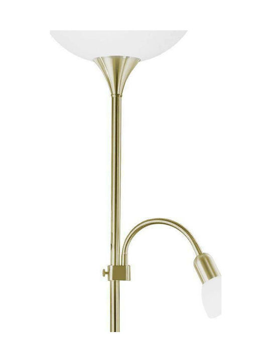 Eglo Up2 Floor Lamp H176.5xW27.5cm. with Socket for Bulb E27 White