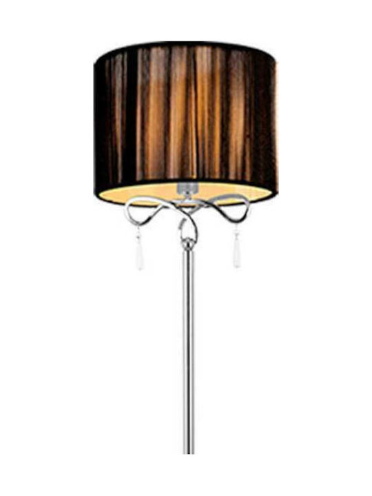 Elmark Lilly Vintage Floor Lamp H158.8xW40cm. with Socket for Bulb E27 Brown
