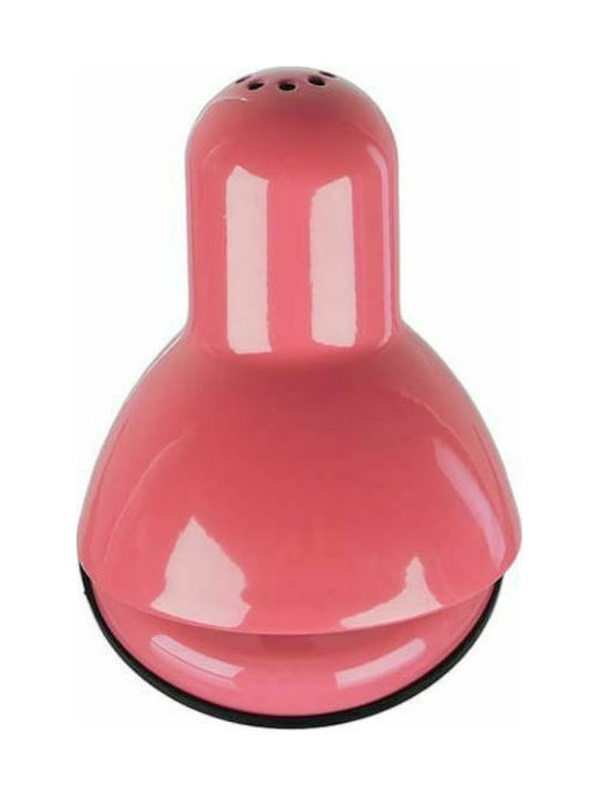 GloboStar Student Office Lamp with Flexible Arm for Socket E27 14x32cm in Pink Color