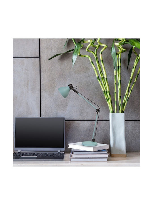 Rabalux Rabalux Office Lighting with Swing Arm for E14 Bulb Base in Light Blue Color