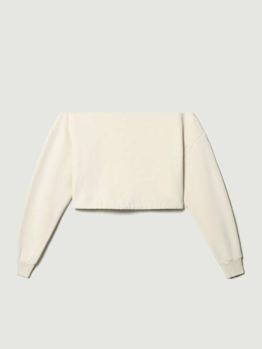 Cropped Γυναικείο Φούτερ Whitecap Gray