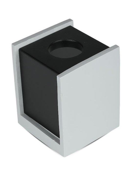 V-TAC VT-860 Μονό Σποτ με Ντουί GU10 σε Γκρι Χρώμα