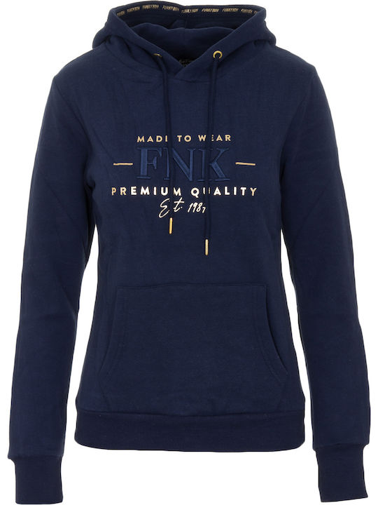 Women's Hooded Sweatshirt Navy Blue