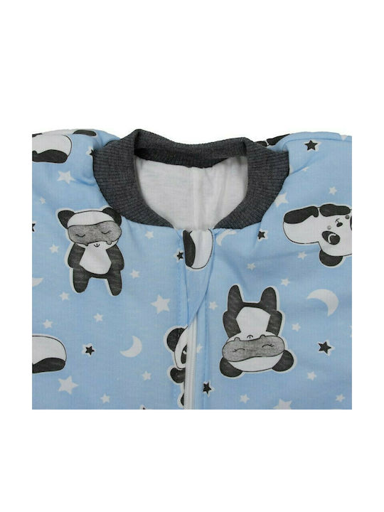 Kamtex Baby Χειμερινός Υπνόσακος με Πόδια Panda Σιέλ