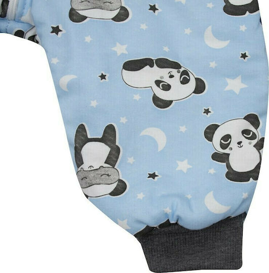Kamtex Baby Iarna Sac de dormit cu picioare Panda Ciell