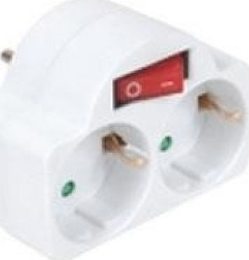 Eurolamp Ταφ 2 Θέσεων με Διακόπτη