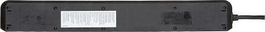 Brennenstuhl Power Strip with Surge Protection 8 Positions with Switch and Cable 3m