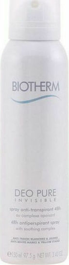 Biotherm Deo Pure Invisible Αποσμητικό 48h σε Spray 150ml
