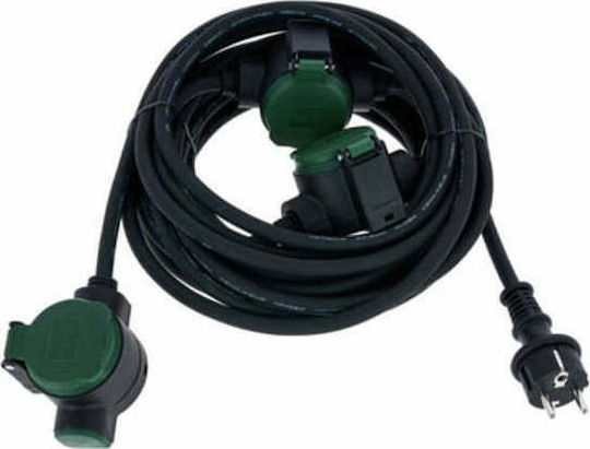 REV Suprafelx Waterproof Extension Cable Cord 10m Green
