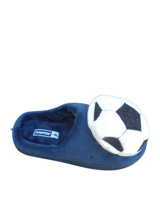 Jomix Kids Slipper Navy Blue Μπάλα