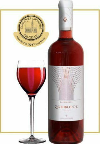 Mesimvria Oinopoiitiki Wine Zoephoros Syrah Rosé Dry 750ml