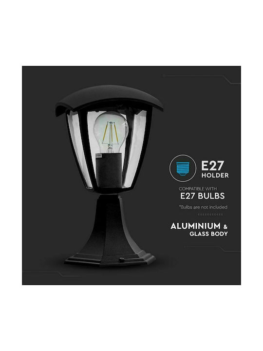 V-TAC Lamp Lattern Outdoor 60W IP44 for Socket E27 Black