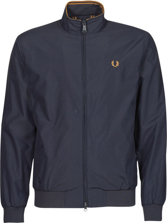 Brentham Winter Jacket Bomber Navy Blue