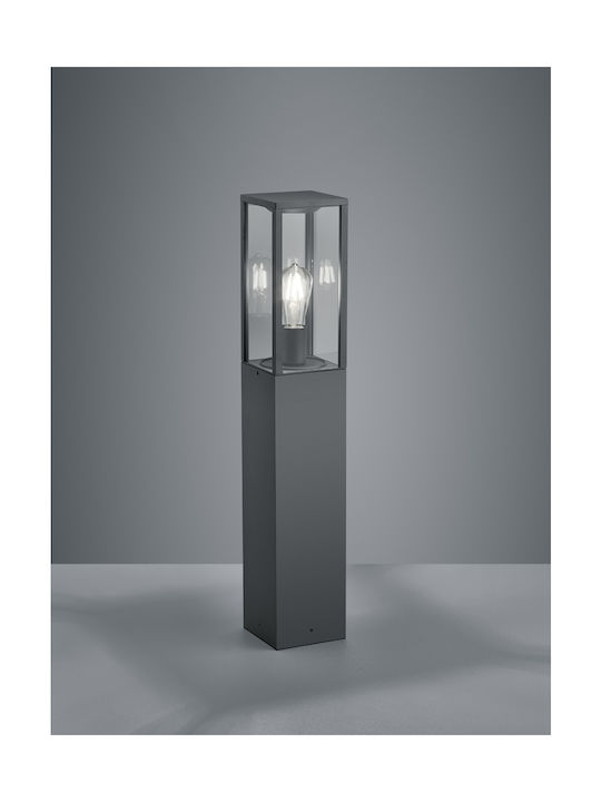 Trio Lighting Garonne Outdoor Floor Lamp Small Post 60W IP44 for E27 Socket Black