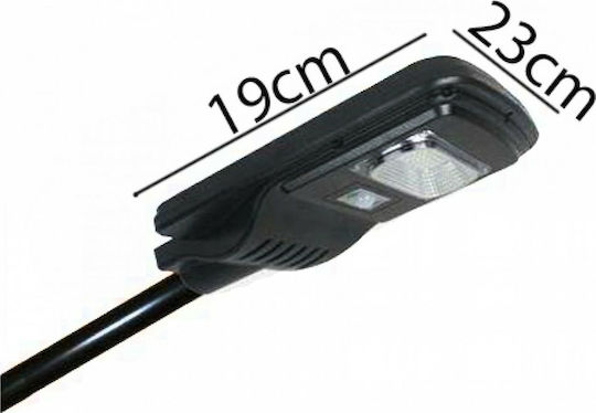 Factory Straßen-Solarleuchte 20W 40lm Kaltweiß 6500K mit Bewegungssensor, Fotokontakt und Fernbedienung IP65 39.5cmx21cmx6cmcm