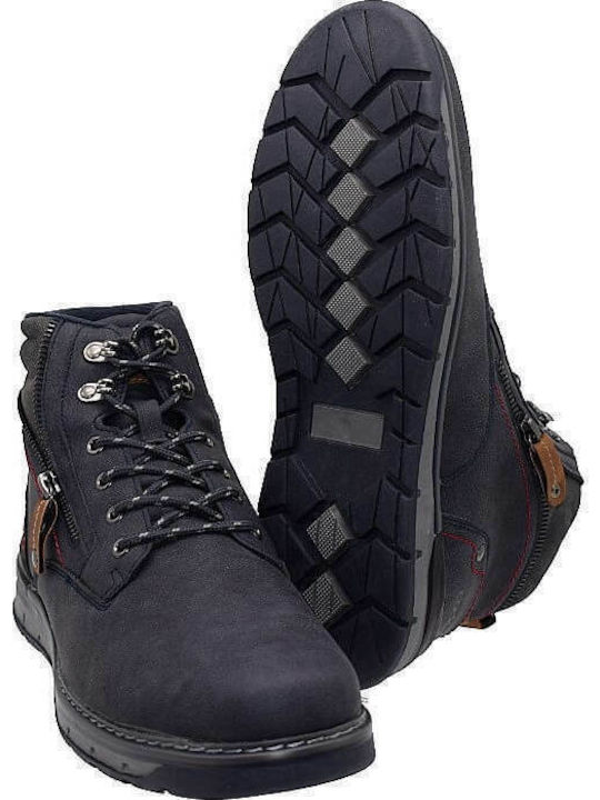Marineblau Herrenstiefel