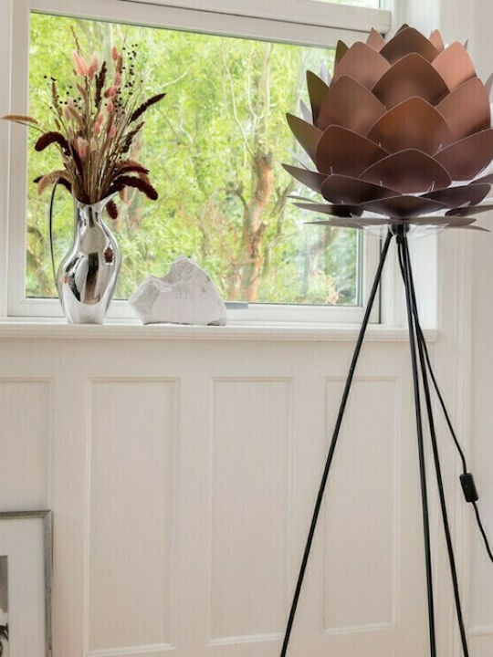Umage Silvia Medium Кръгла Абажур Розово злато с диаметър 50см