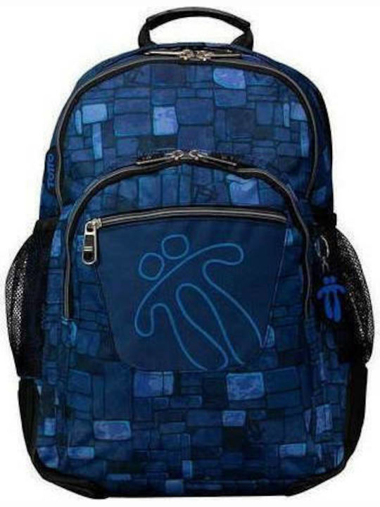 Totto Morral Rayol 8L3 Schulranzen Rucksack Junior High-High School in Blau Farbe 25Es