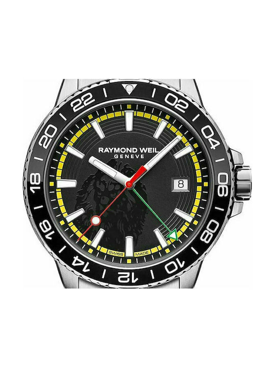 Raymond Weil Tango Bob Marley Limited Edition Watch Battery with Date Display