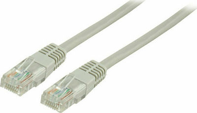 Goobay U/UTP Cat.5e Καλώδιο Δικτύου Ethernet 1m Γκρι