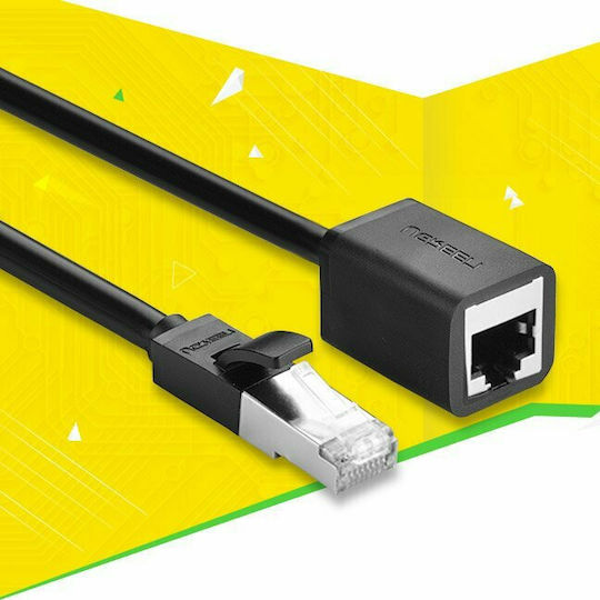 Ugreen F/FTP Cat.6 (Gigabit) Ethernet Network Cable 0.5m Black