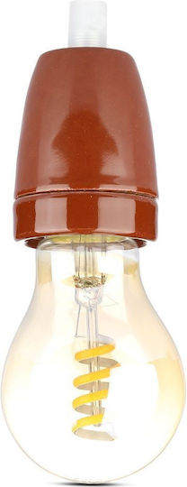 V-TAC VT-799 Ντουί Προέκτασης για Ντουί E27 Καφέ 3802