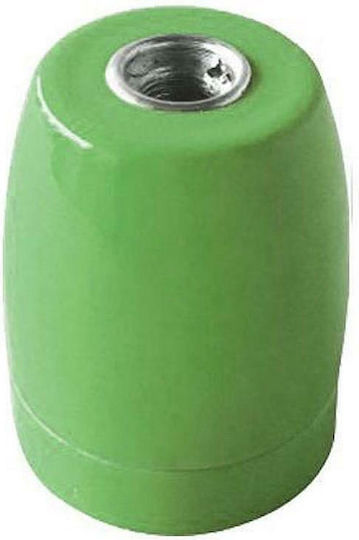 Eurolamp Power Socket with Socket E27 in Green color 147-23084