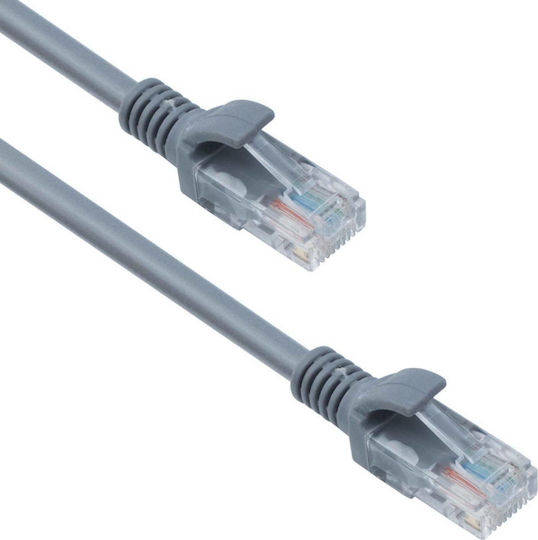 U/UTP Cat.5e (Gigabit) Καλώδιο Δικτύου Ethernet 3m Γκρι