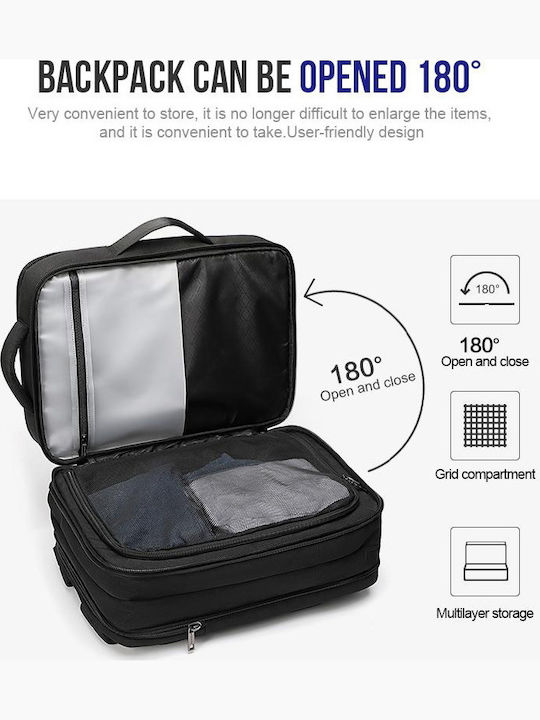 Arctic Hunter B00345 Impermeabila Geantă Rucsacuri pentru laptop 15.6" în culoarea Negru