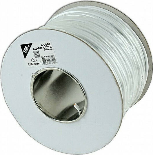 Cablexpert Alarm Cable White 100m