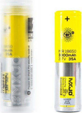 Mxjo Wiederaufladbare Batterie 18650 Li-Mn 3000mAh 3.7V 1Stück