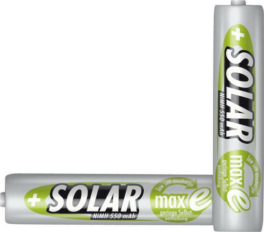 Ansmann Solar Επαναφορτιζόμενες Μπαταρίες AAA Ni-MH 550mAh 1.2V 2τμχ